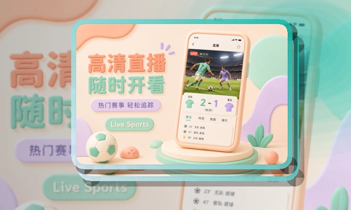 斜切下载区 · 比赛日App入口 · 网页版也能继续看界面展示